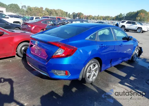 2020 Honda Civic Lx из США, поврежденный, VIN 2HGFC2F64LH553471